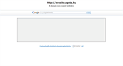Desktop Screenshot of erosito.agota.hu
